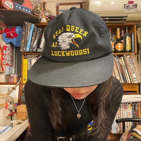 [USED] Eagle Embroidery🦅BLK CAP