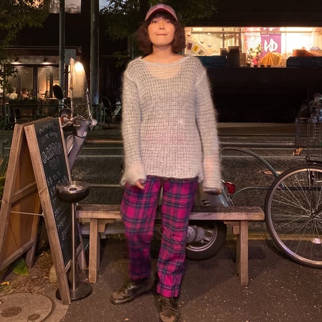 [USED] モヘアPUNKニット