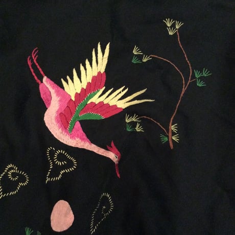 [USED] vintage CHINA ガウン ”福禄寿”