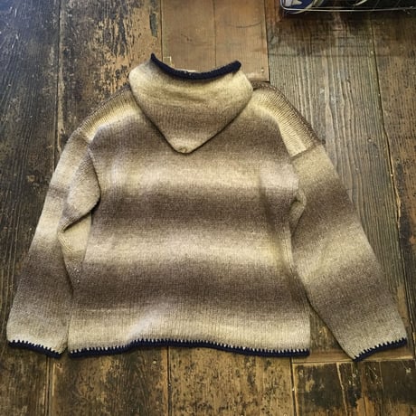 [USED] ほっこりニット ジップパーカー