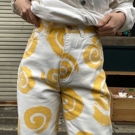 [USED]  渦巻き柄デニム  🌀