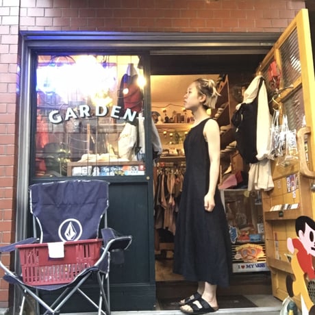 [USED]LINEN LONG ワンピース