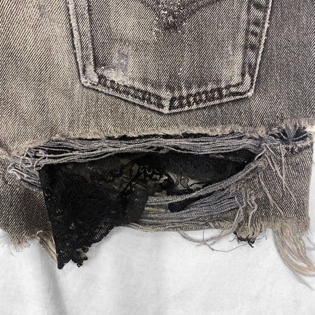 [USED] Sexy Dynamite LONDON 🖤レース🖤cut off Denime