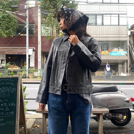 [USED] "GERARD DAREL PARIS" REALレザージャケット