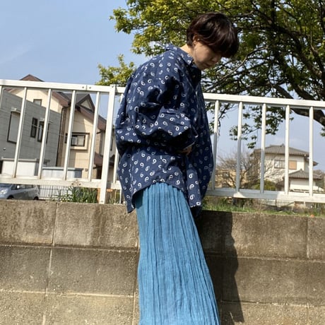 [USED] 90's DOCKERS ペイズリー柄シャツ