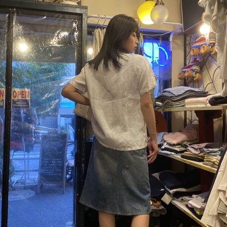 [USED]LINENデザインシャツ