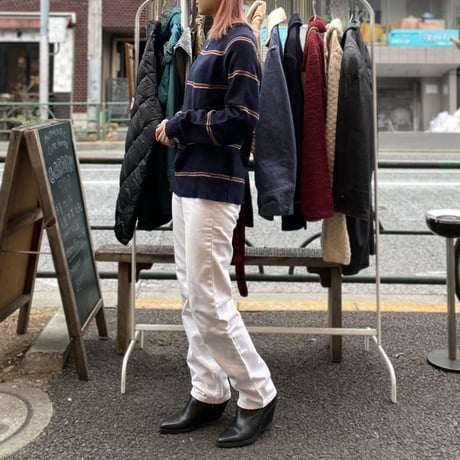 [USED] Levi's 515 WHITE DENIM！