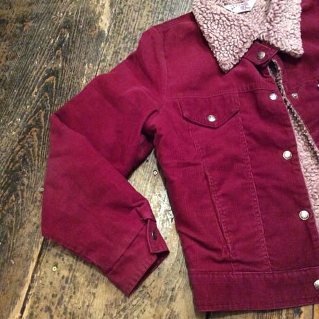 [USED] 70's LEVI'S  L  コーデュロイ ボアJKT