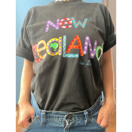 [USED] New ZeaLANd プリントTee ！