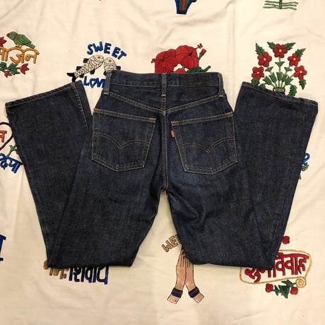 [USED] Levi's 濃紺フレアDENIM
