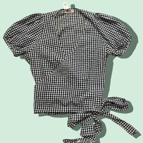 [USED]  RHCギンガムチェックカシュクールTOPS