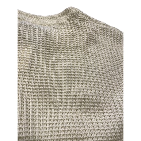 [USED] ざっくり編み white 🤍 アクリル ニット