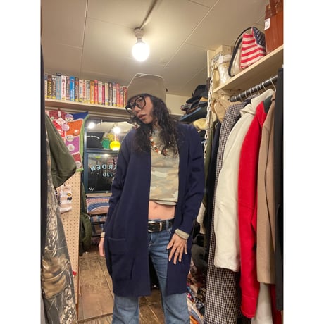 [USED] 100%カシミア♡ニットのハーフガウン