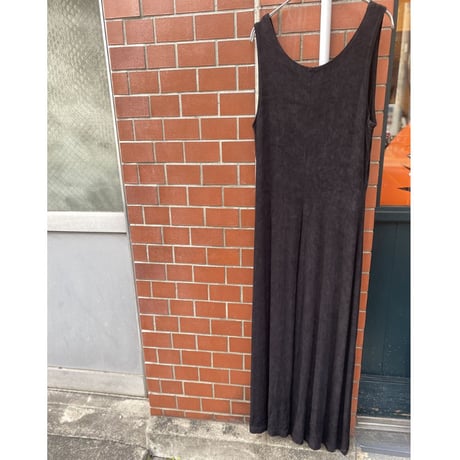 [USED] 黒ノースリーブワンピ