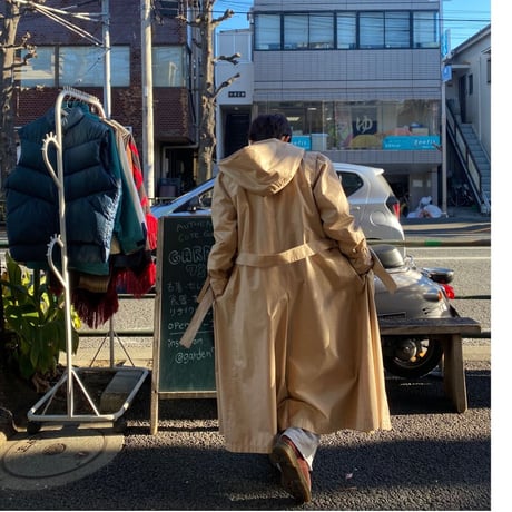 [USED] "LONDON FOG"フード＆ライナー付きトレンチ コート