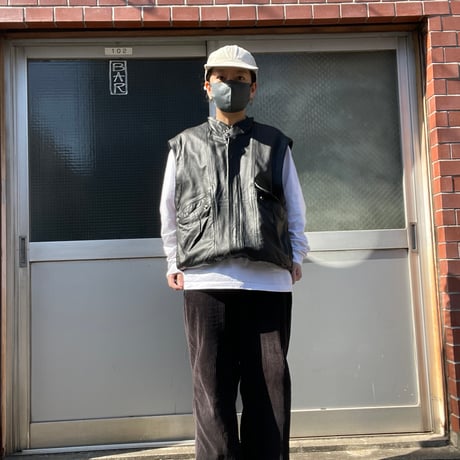 [USED] 2WAY ブラックレザーJKT