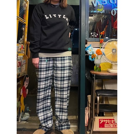 [USED] チェックネル パジャマPANTS