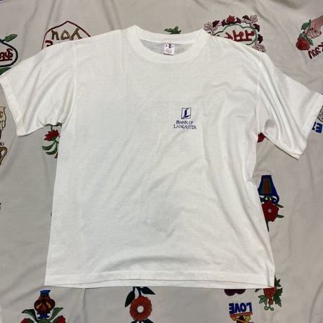 [USED] "BANK OF LANCASTER" Tee！