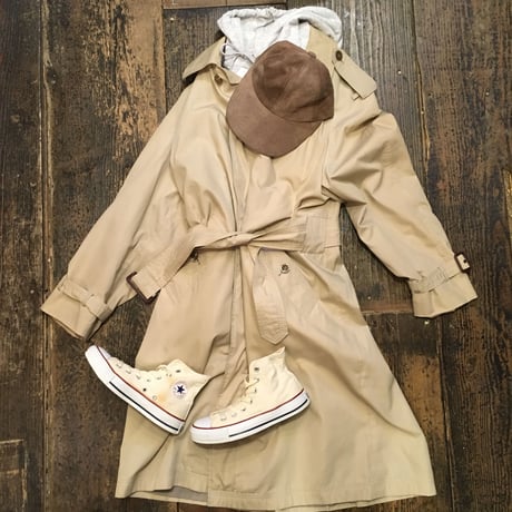 [USED] OLD DAKS トレンチ