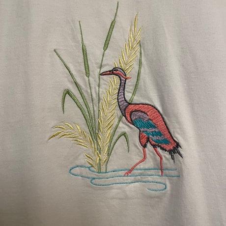 [USED] さぎ刺繍 Tee