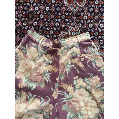 [USED] Lauren  花柄LINEN Shorts