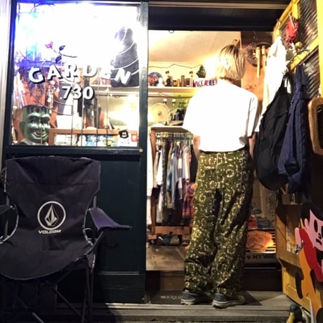 [USED]  AFRICAN つた模様パンツ