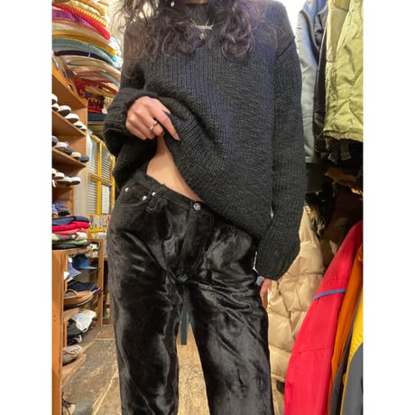 [USED] "CIMARRON" ベロアパンツ（W28）