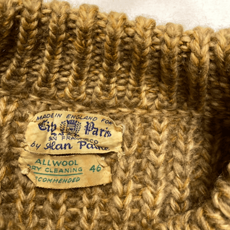 [USED] 'ALAN PAINE'ざっくりニット