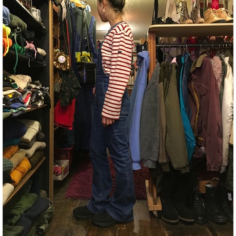 [USED] ピタッと形がきれい！Stretch DENIM Overall