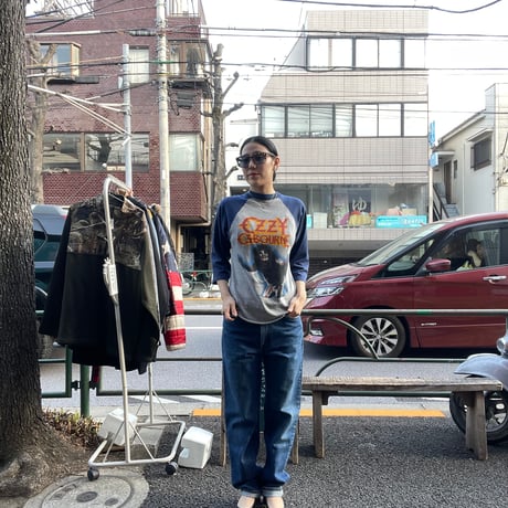 [USED] Vintage "Ozzy Osbourne" ラグラン　Tee