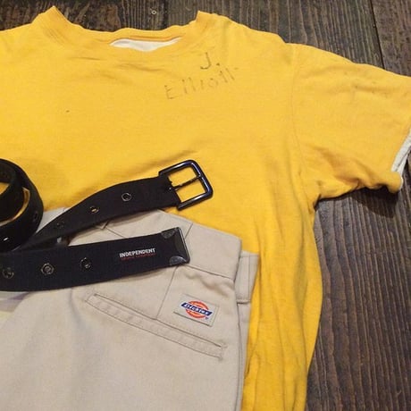 [USED] OLD INDEPENDENT cottonベルト