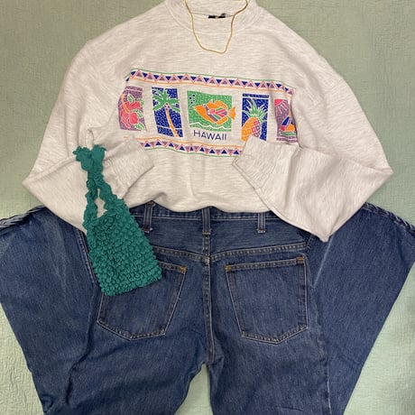 [USED] 80's "HAWAII" SWEAT🐠