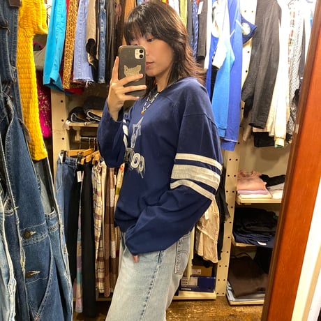 [USED]"Dallas Cowboys" フットボール L/S Tee