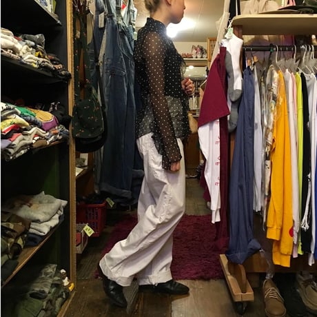 [USED] Vintage WHITE Painter pants