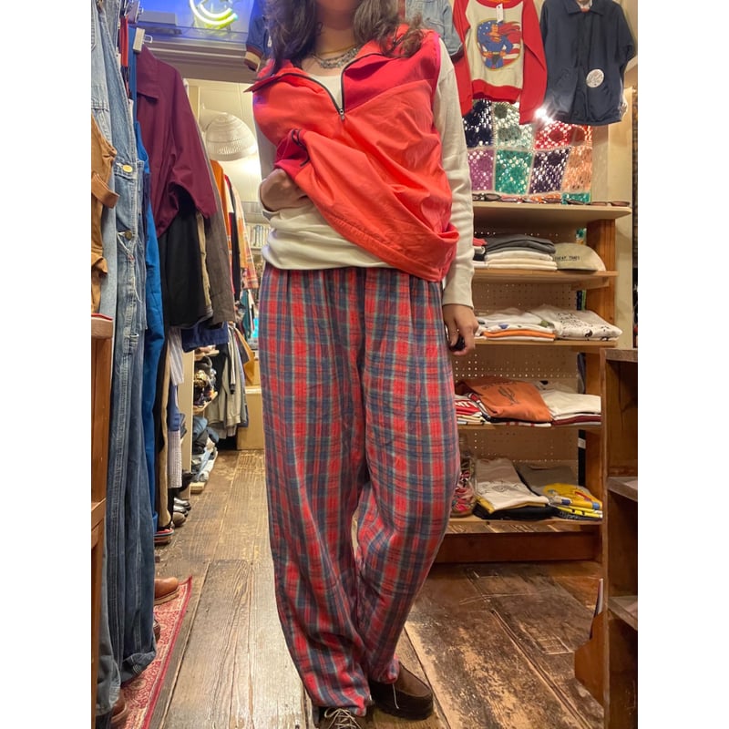USED] NEL CHECK パジャマパンツ | garden730