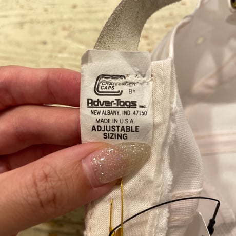[USED] WHITE U.S.made CAP