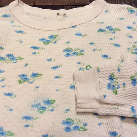 [USED] VINTAGE COTTON フラワーサーマル