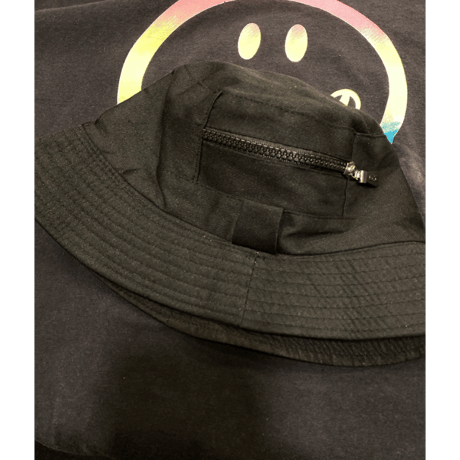 [USED] BLACKバケットHAT