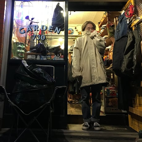 [USED]NAUTICA  バイカラーBIGマウンテンパーカー