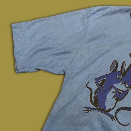 [USED] Euro 🧀ネズミ プリントTee