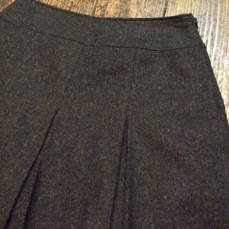 [USED] WOOL プリーツスカート