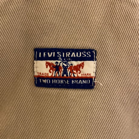 ［USED］Levis beigeOVERALL