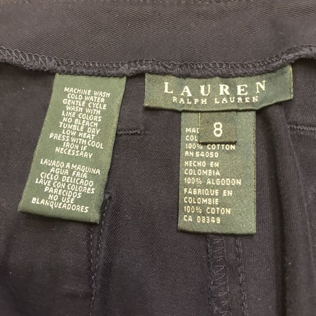 [USED] RALPH LAUREN クロップドパンツ