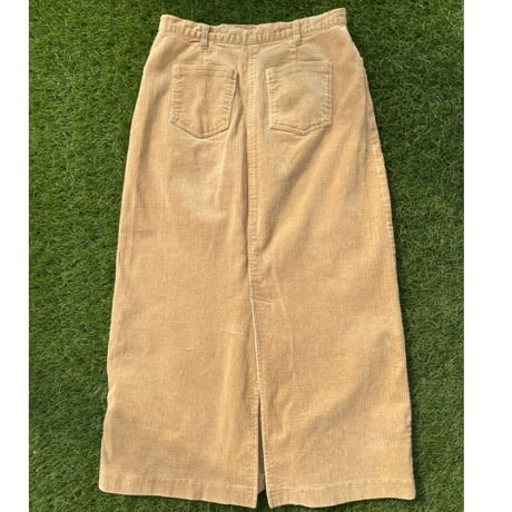 [USED] ハイウエスト スリットコーデュロイSKIRT