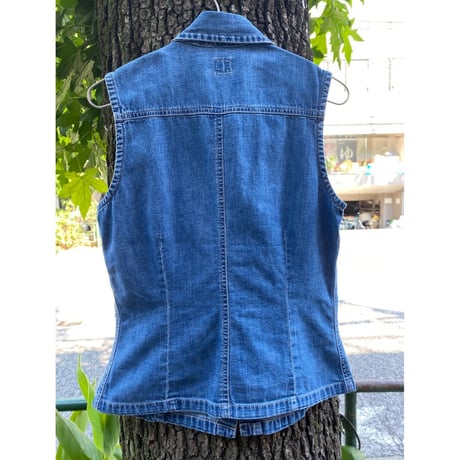 [USED] GAP ノースリーブ デニムシャツ