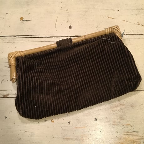 [USED] 太畝コーデュロイクラッチバッグ