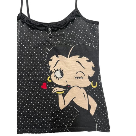 [USED] Betty Boopドットキャミ💋