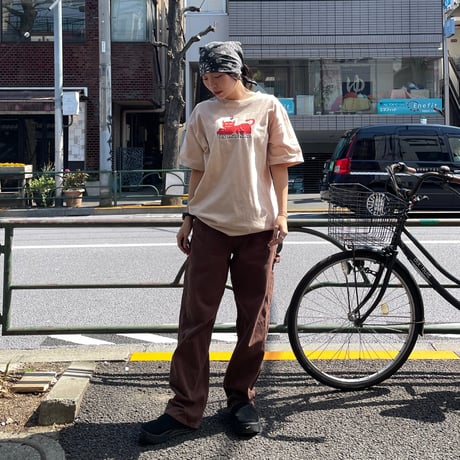 [USED] BROWN ペインターPANTS