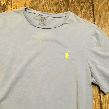 [USED]  POLO RALPH LAUREN  Tee  (sky blue)