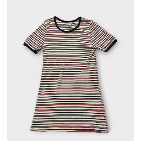 [USED] Euro ボーダー チビtee
